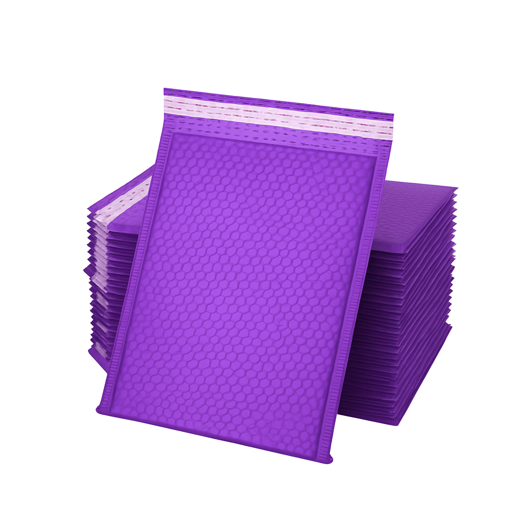 Purple Bubble Mailer